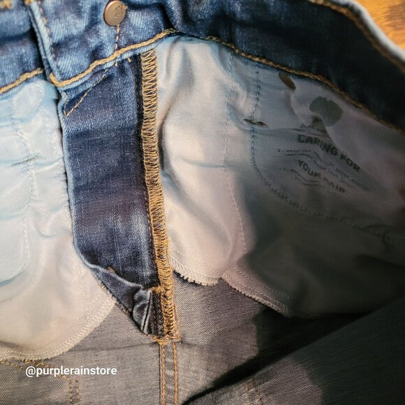 Madewell Jeans 27 Skinny 10" High Rise Medium Dark Wash Tummy Control Stretch - Picture 4 of 12